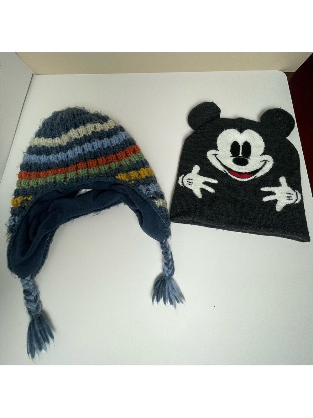 Gap Zara boy’s kids set of 2 winter hats 4-5 years